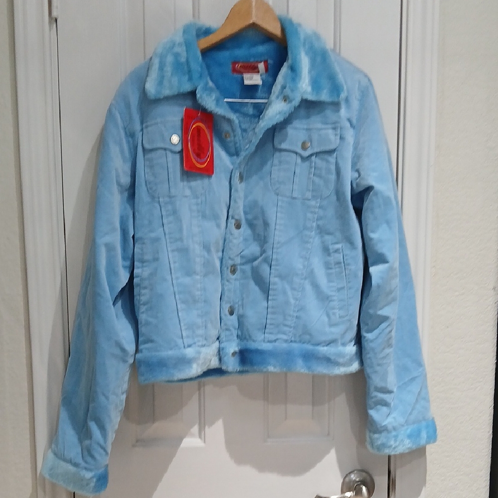 Milly Blue Jean Jacket Classic Cropped Design